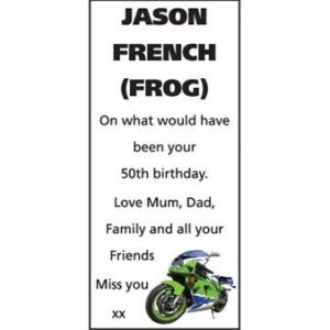 JASON FRENCH (FROG)