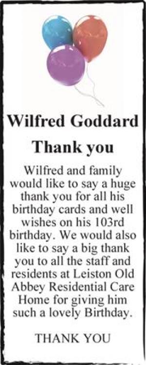 Wilfred Goddard