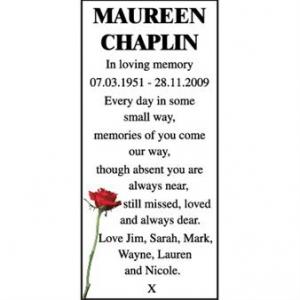 Maureen Chaplin