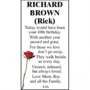 RICHARD BROWN (RICK)