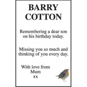 Barry Cotton