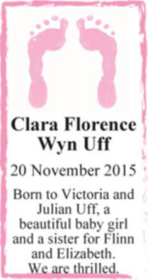 Clara Florence Wyn Uff